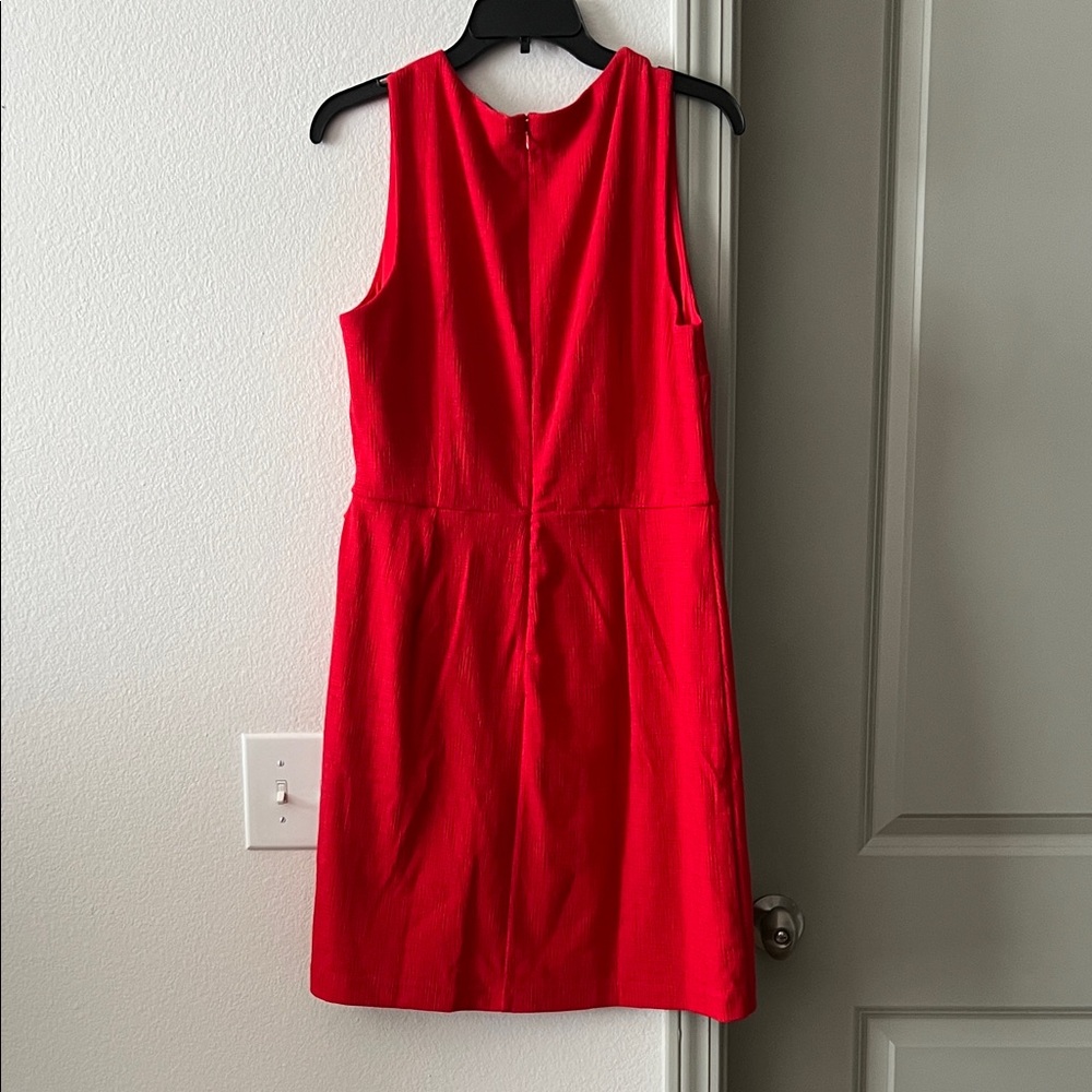LOFT Vibrant Red Mini Dress - Picture 6 of 7